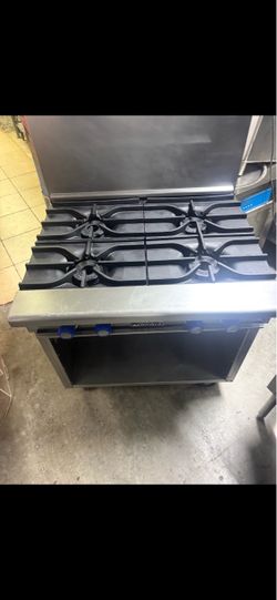 Used Imperial Commercial 4-Burner Gas Range