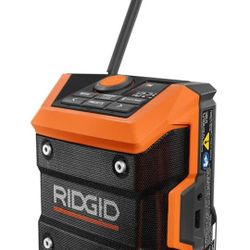 Ridgid Bluetooth Speaker and AM/FM Radio - No Battery