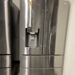 LG Refrigerator. Never use Everything On sale up to 50%Off.big save. !