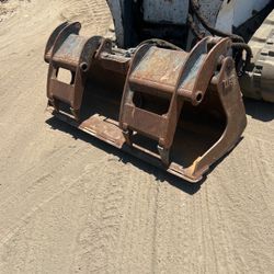 Grapple Bucket Bobcat Grapple Werk brau 72 Inch