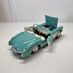Chevrolet Corvette Convertible Turquoise  Diecast Model Car by Maisto