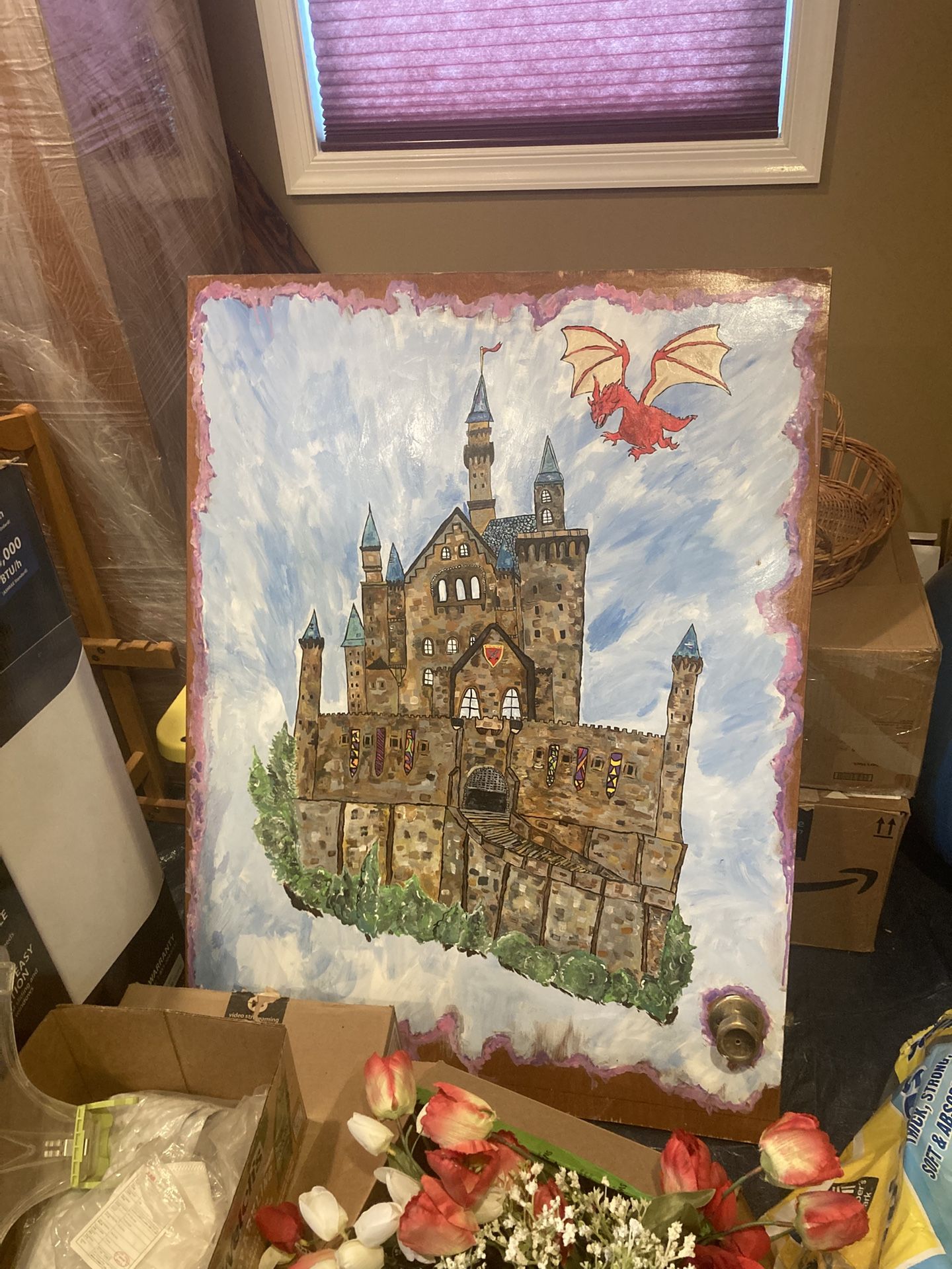Beautiful Castle Painting