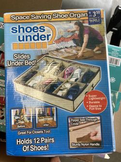 Under bed shoe Storage