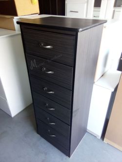 Gray Matte Slim Bedroom Dresser!