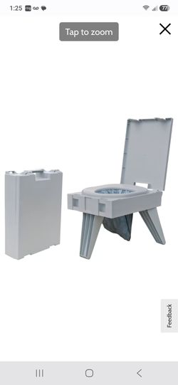 Portable camping toilet and privacy tent NEW
