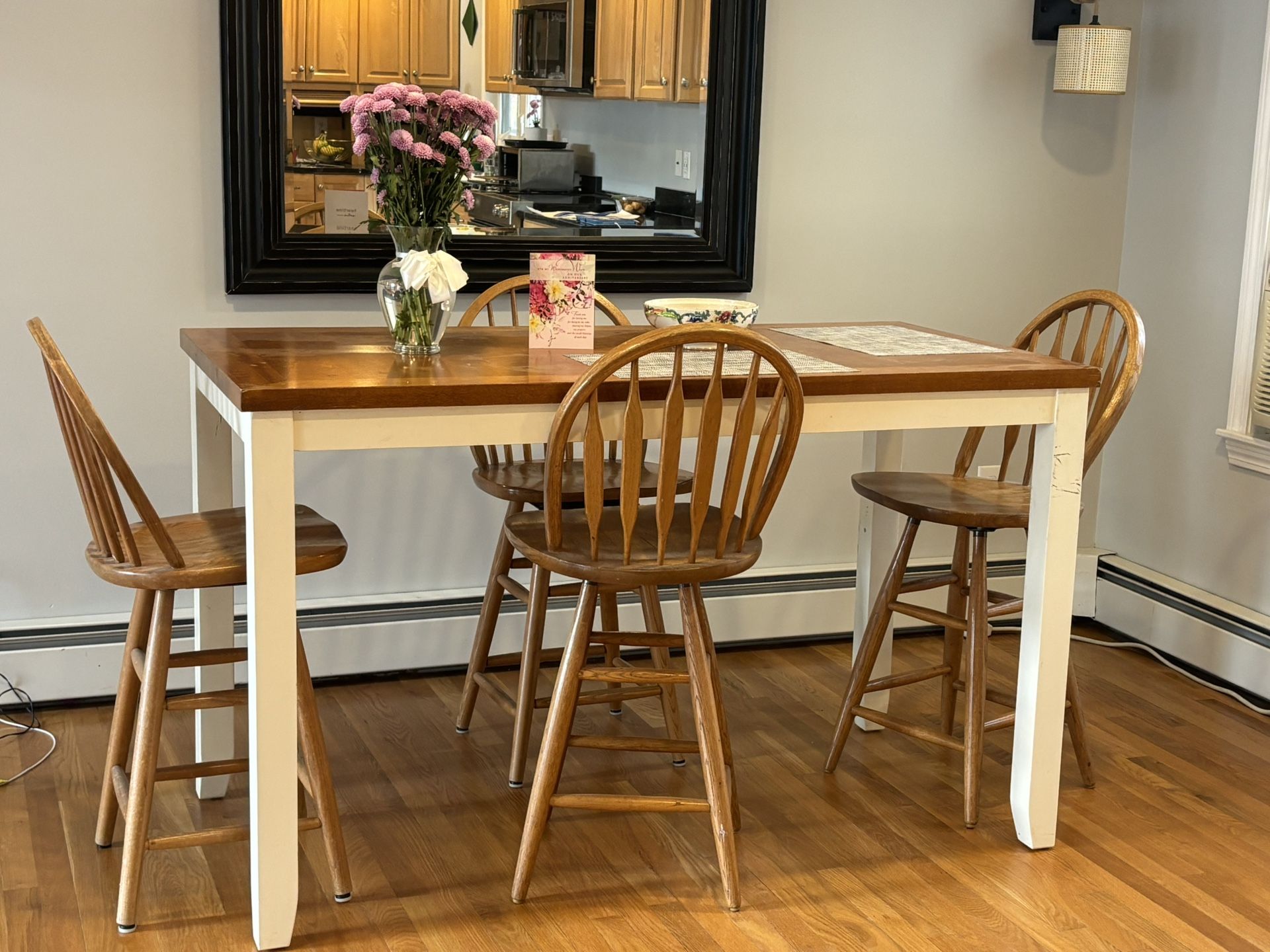 Free Table - Counter Height Dining Set