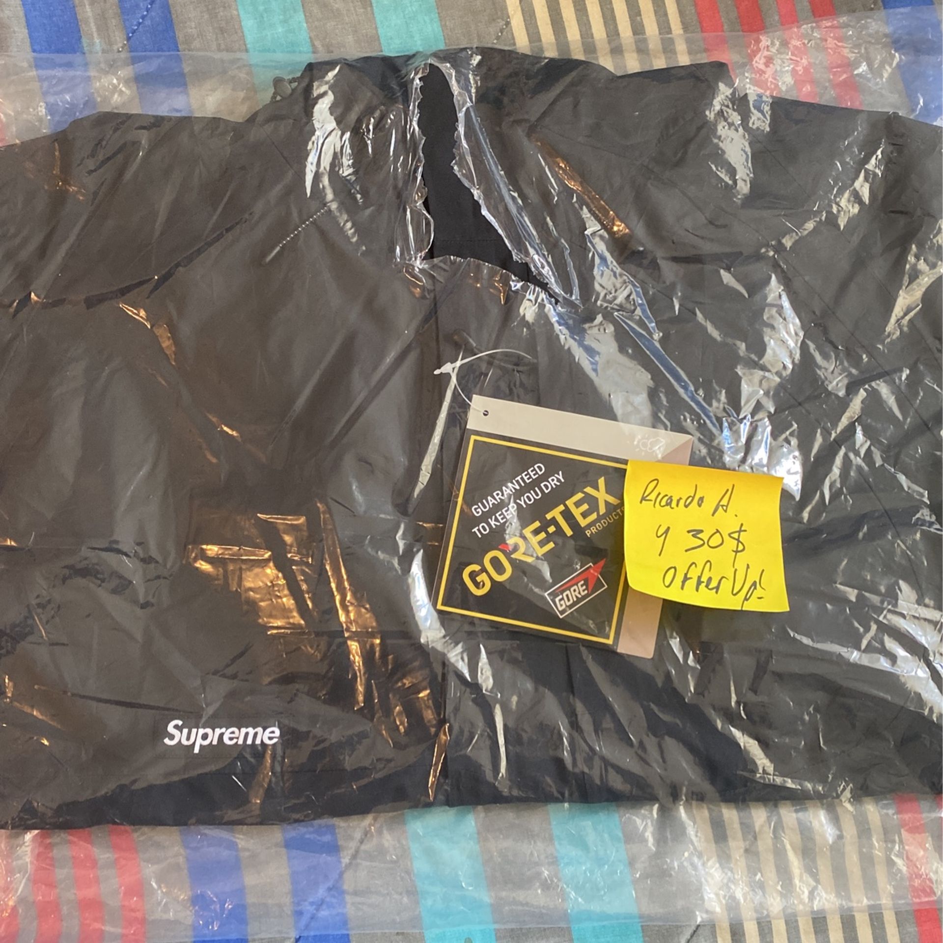 Supreme Black GORETEX PacLite Jacket
