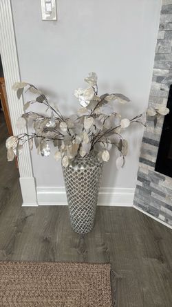 Tall Decorative Floor Vase with Branches – Originally from Wayfair