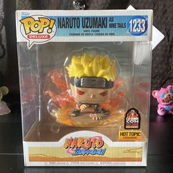 LA COMIC CON EXCLUSIVE FUNKO NARUTO UZUMAKI AS NINE TAILS