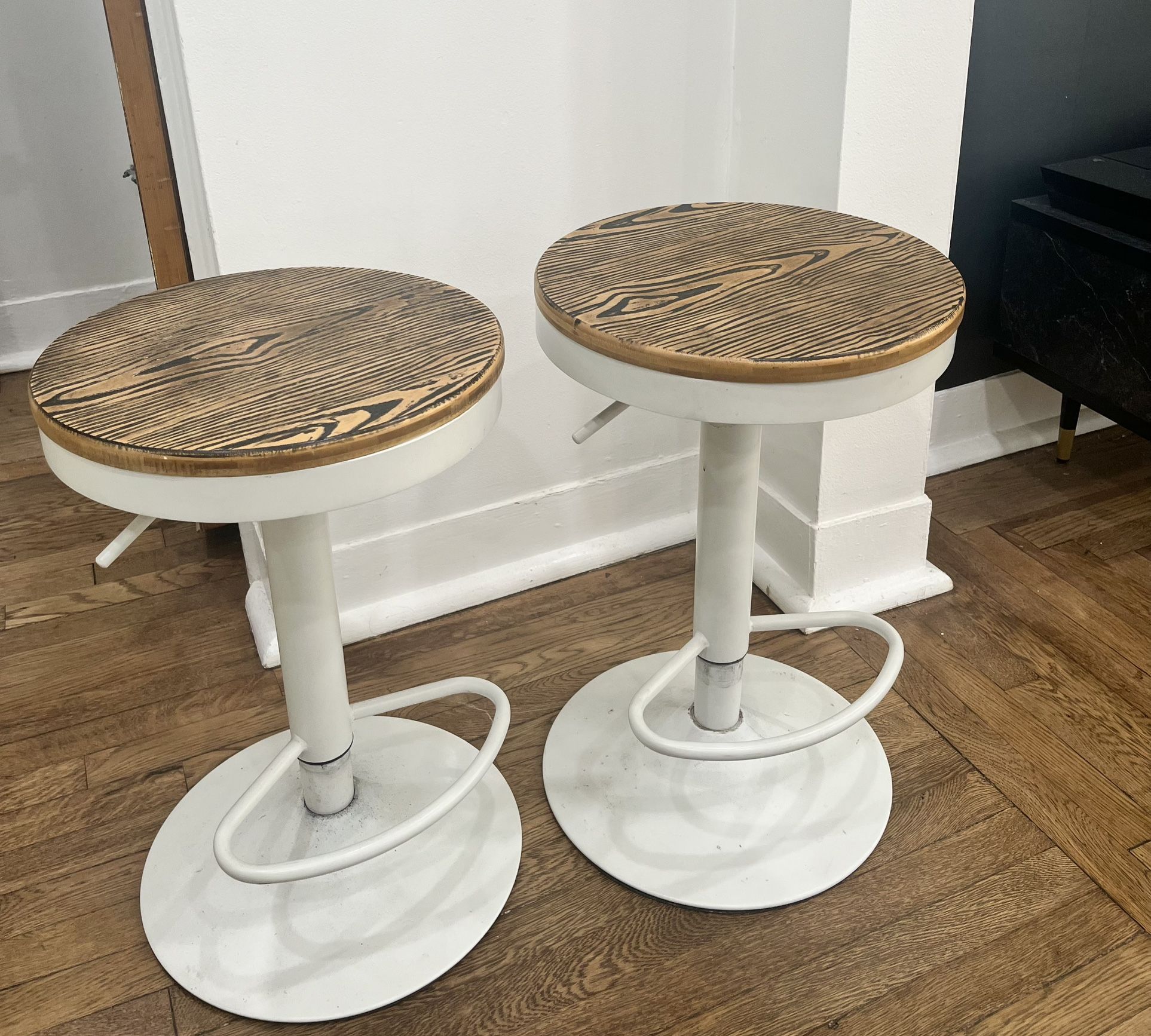 White Bar Stools