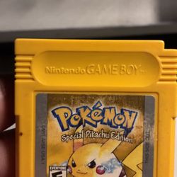 Pokémon Pikachu Game boy Edition Game