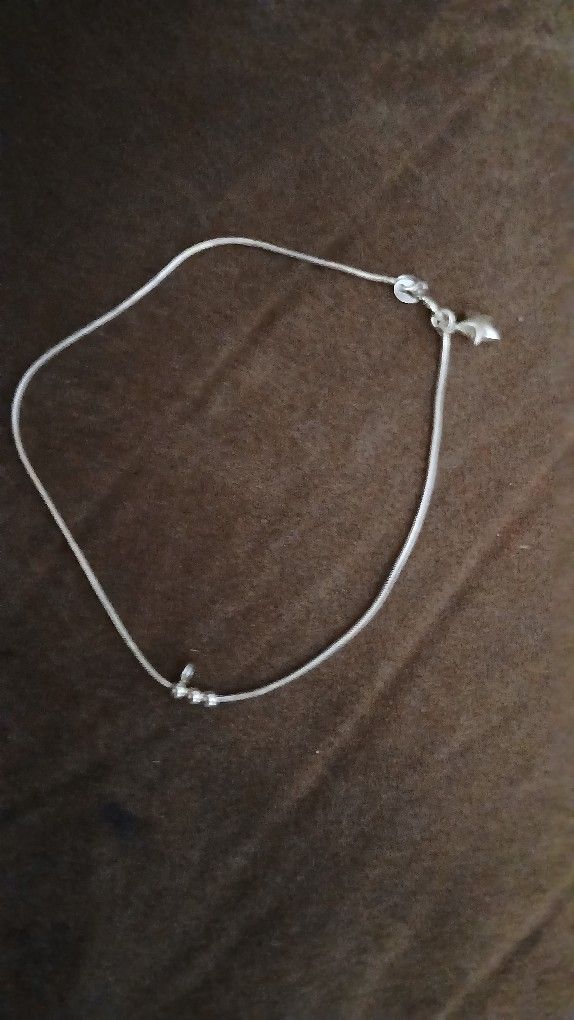 Sterling Silver 925 Ancle Bracelet