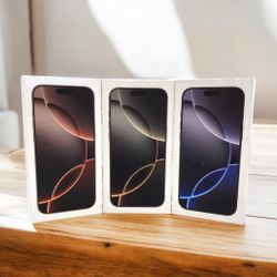 A3083 Pro Max Apple IPhone 16 pro Max 256gb new sealed Unlocked 1yr warranty floor model 