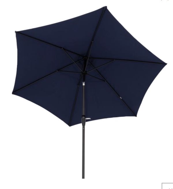 New Hampton Bay Midnight Blue 9ft Tilting Patio Umbrella For New Hampton Bay Midnight Blue 9ft Tilting Patio Umbrella For In Highland Ca Offerup