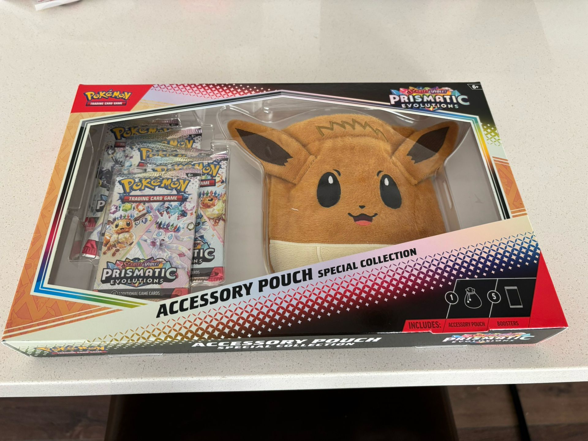 Pokémon Trading Card Game: Scarlet & Violet-Prismatic Evolutions Accessory Pouch Special Collection