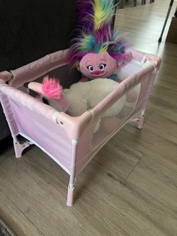 Pretend Doll Crib Toy 