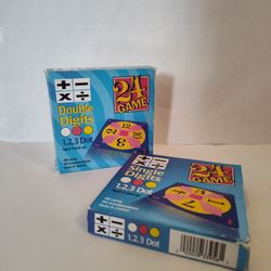 Math 24 Card Game Single And Double Digit Pack