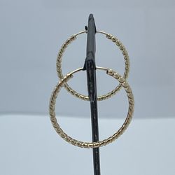  10K Gold Fancy Earrings.  New