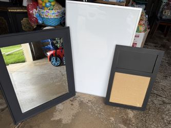 Home Decor Items Mirror Dry Erase Board Bulletin Board Small Studded Ottoman