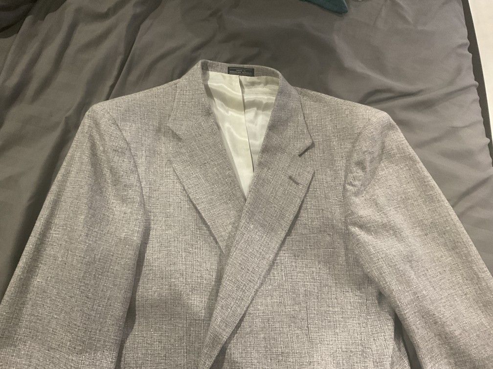 Barrington Grey Blazer jacket 44S Used