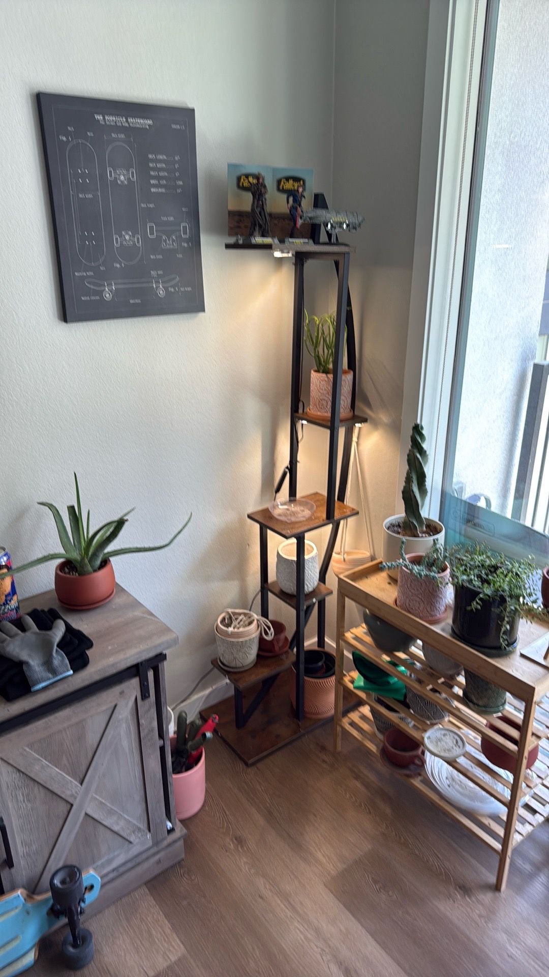 2x Plant Cabinets with growlights