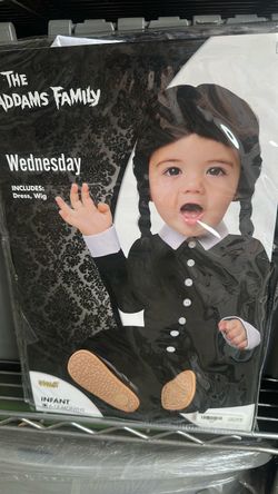 Wednesday Infant Costume