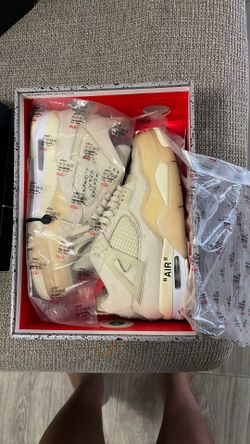 Off White Retro Jordan 4s