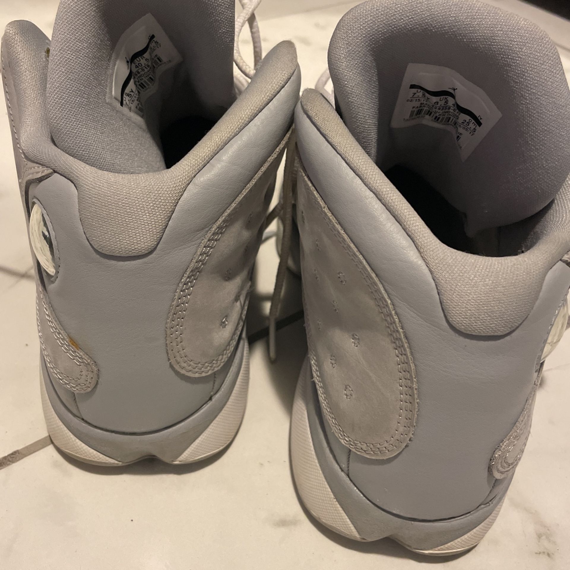 Jordan's 13 Wolf Grey