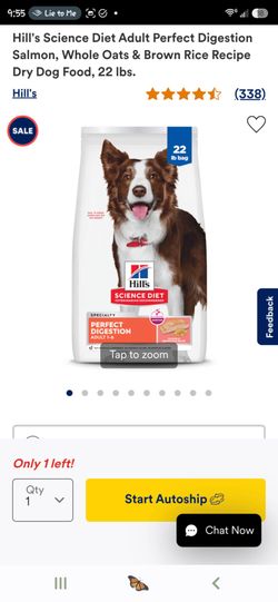 Hill's Science Diet 22lbs $30
