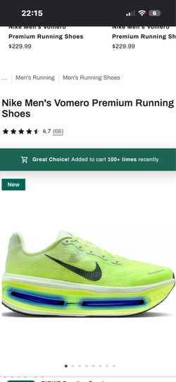 Nike Vomero Premium Running Shoe