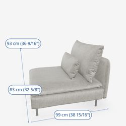 Ikea Söderhamn Sofa-section
