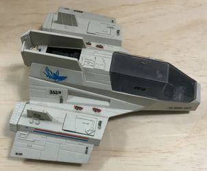 GI Joe vintage 1984 sa-Sharc-355m fighter ship 1984 hasbro