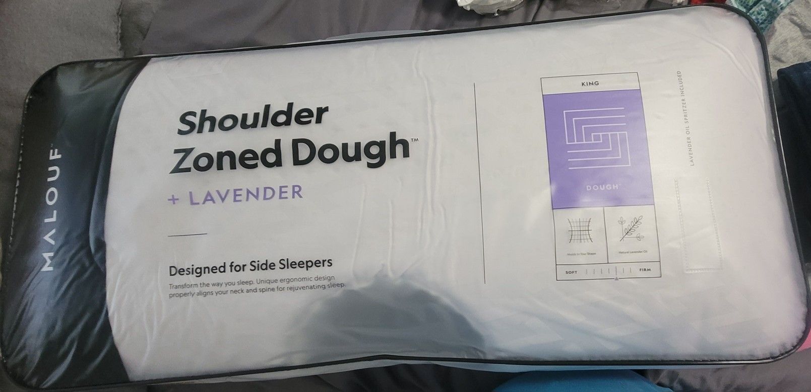 MALOUF KING Side Sleeper Pillow