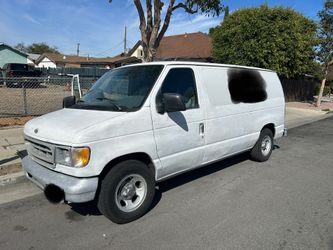 1999 Ford Van Used For Auto Detailing