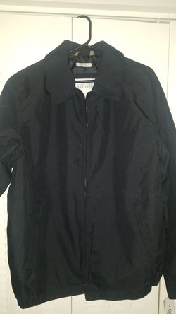 MENS PERRY ELLIS BLACK JACKET
