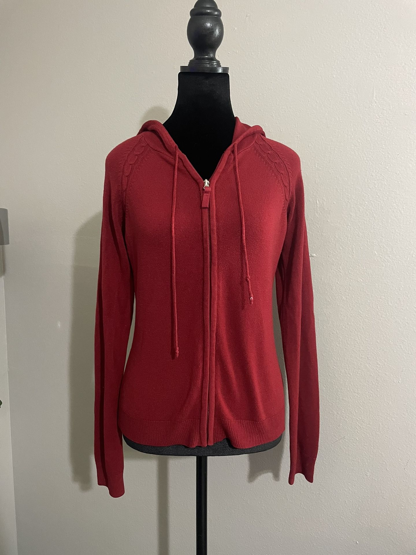 Women/teen/zip Up/light Hoodie/ Medium/mossimo