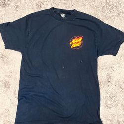 Santa Cruz Navy Blue T-Shirt