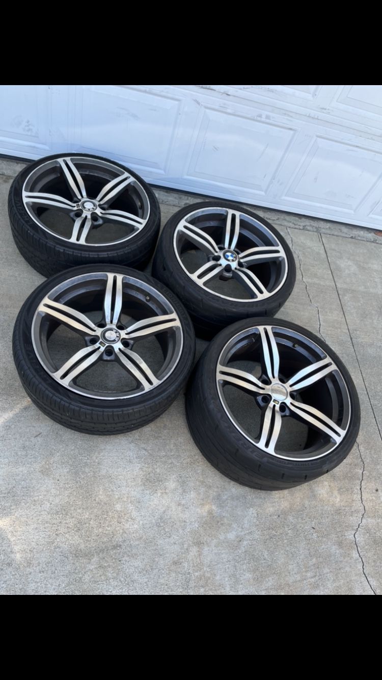 4 X 275/30r19 245/35r19 5x120 5x4.72 Stock Bmw M5 M6 M4 Staggered Wheels Rims 