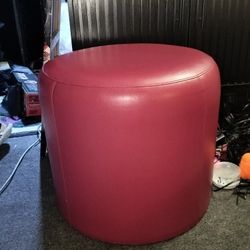 Maroon Ottoman $5