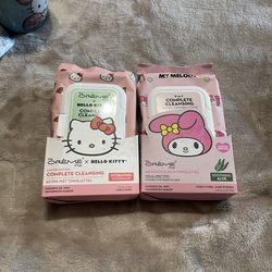 Hello kitty cleansing wipes