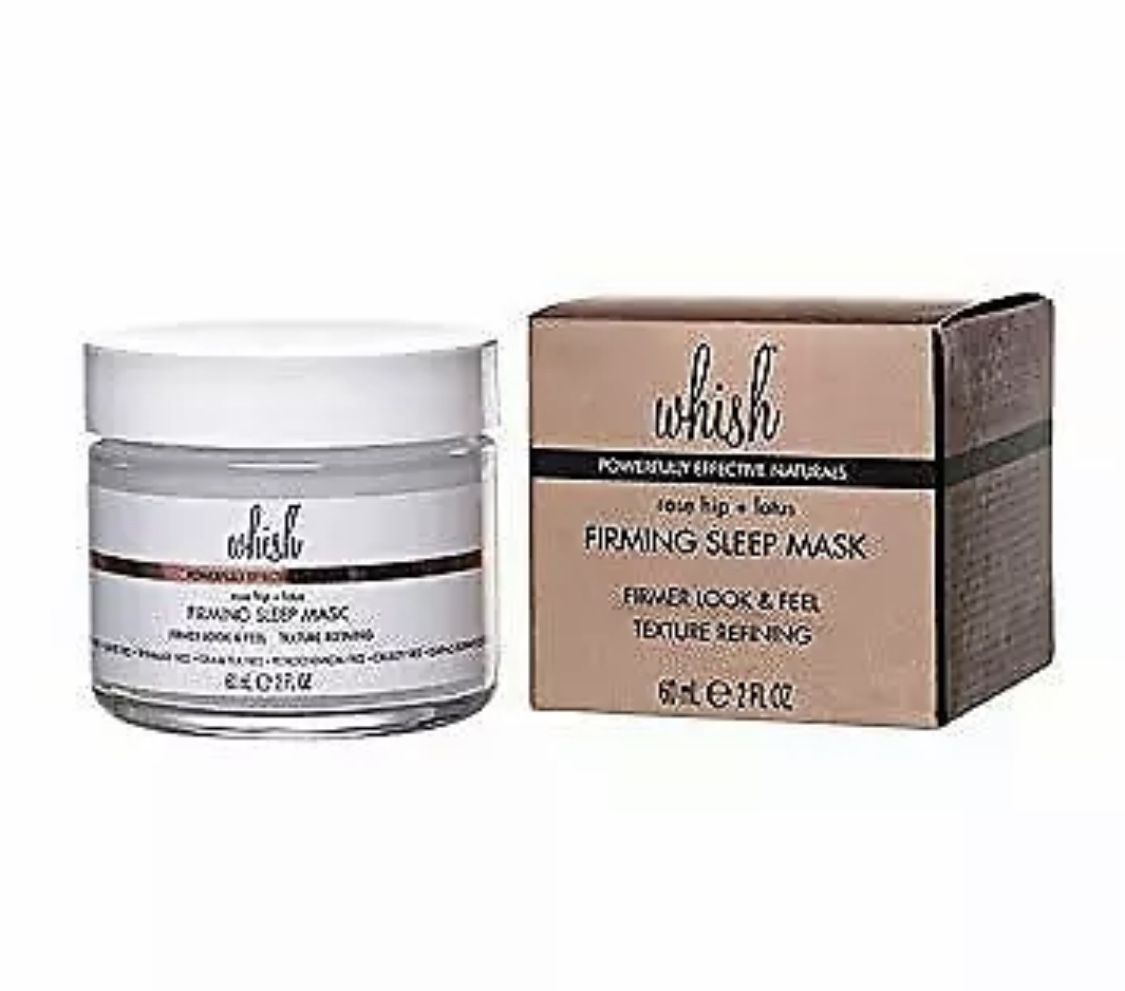 New in Box $54 Whish Firming Sleep Face Mask (Women’s Skincare for Beauty, Anti-Aging) FFF