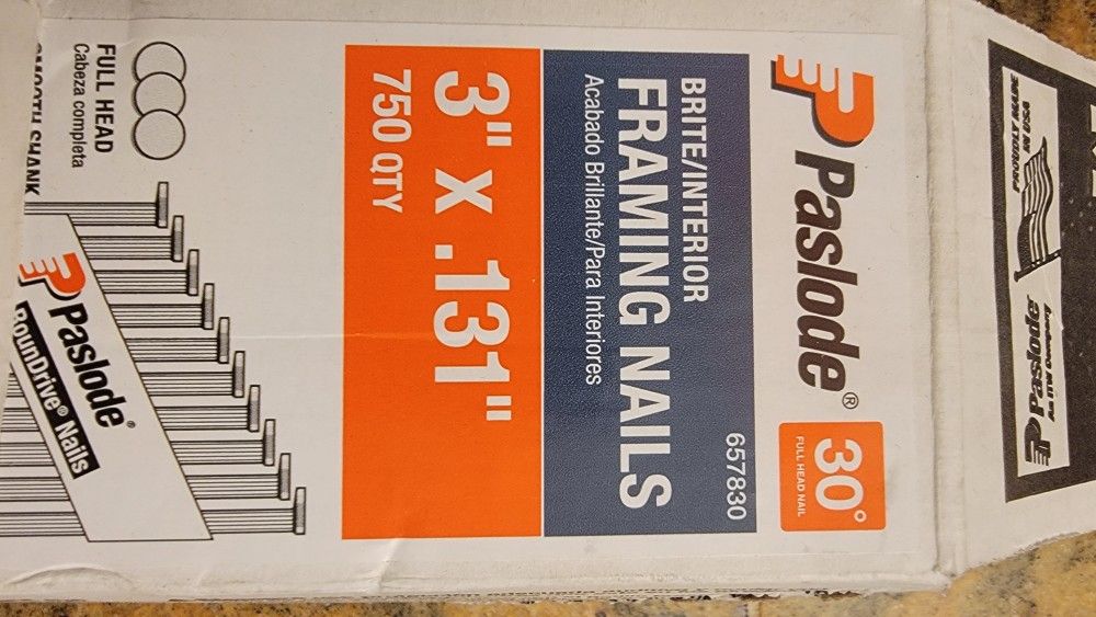 Paslode 30degree Interior Framing Nails