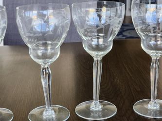 Exquisite Engraved Glasses. 5