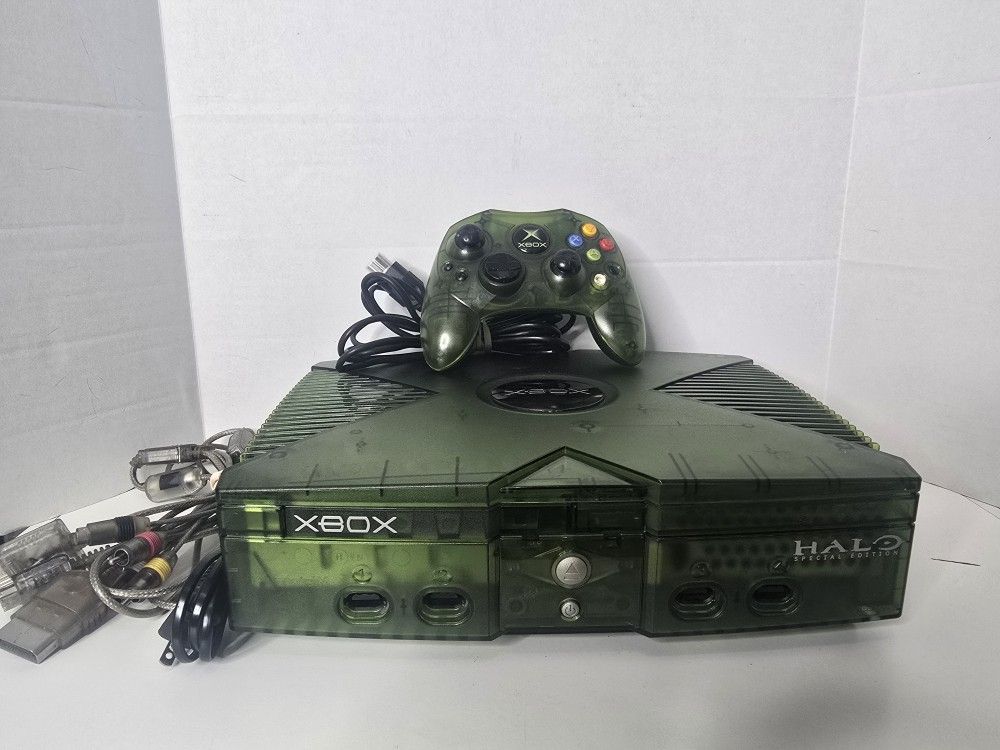 Original Xbox Halo Edition Tested And Works