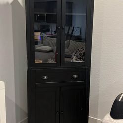 Black cabinet