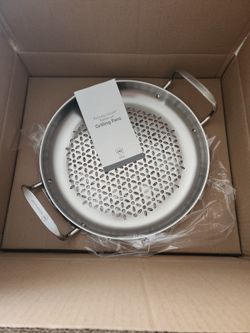 New  Princess House Barbecue  Round Grilling Pan