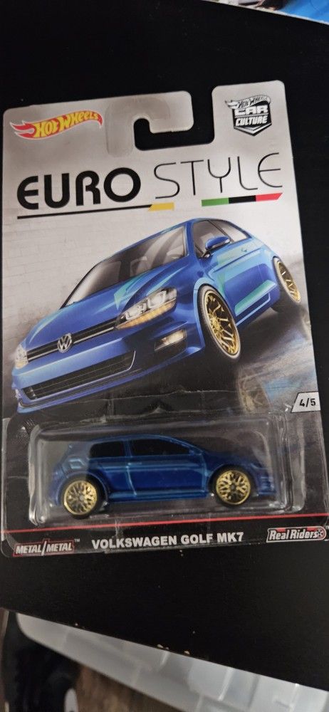 Hotwheels Euro Style Volkswagen Golf Mk7 (Hot)