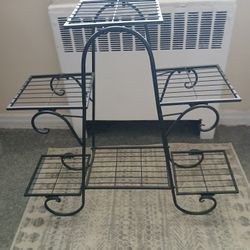 Wrought Iron Plant Stand 