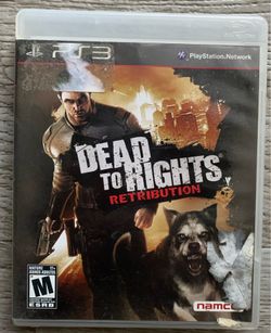 PS3 Dead to Rights: Retribution - CIB Complete, Tested & Working! (Excellent Condition)