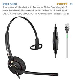 Telephone Headset ARAMA NEW